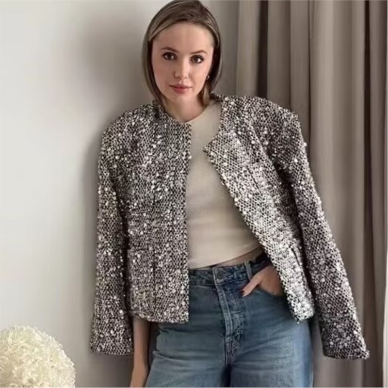 Winter Clothing Dress Up - Jaqueta de frente aberta feminina com