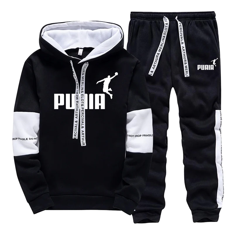Winter Clothing - Conjunto de Moletom Masculino em Promoção: