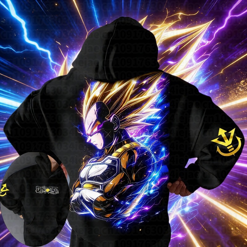 Winter Clothing For Boys - Moletom Masculino Dragon Ball 2026, Suéter