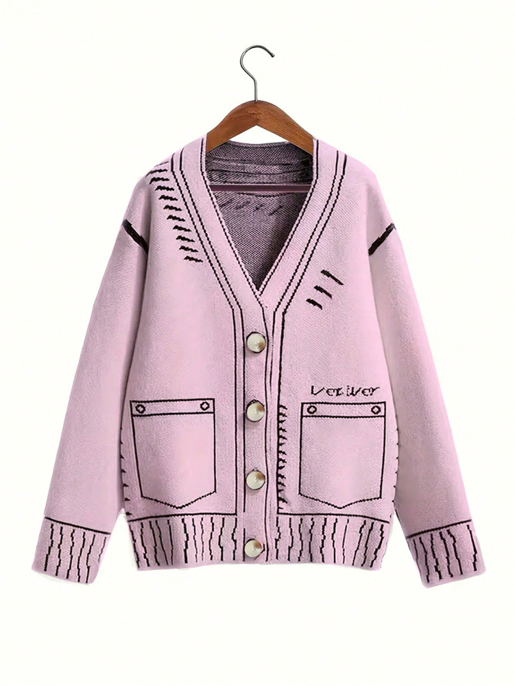 Winter Clothing Women Sale - Plus size feminino botão-up cardigan outono