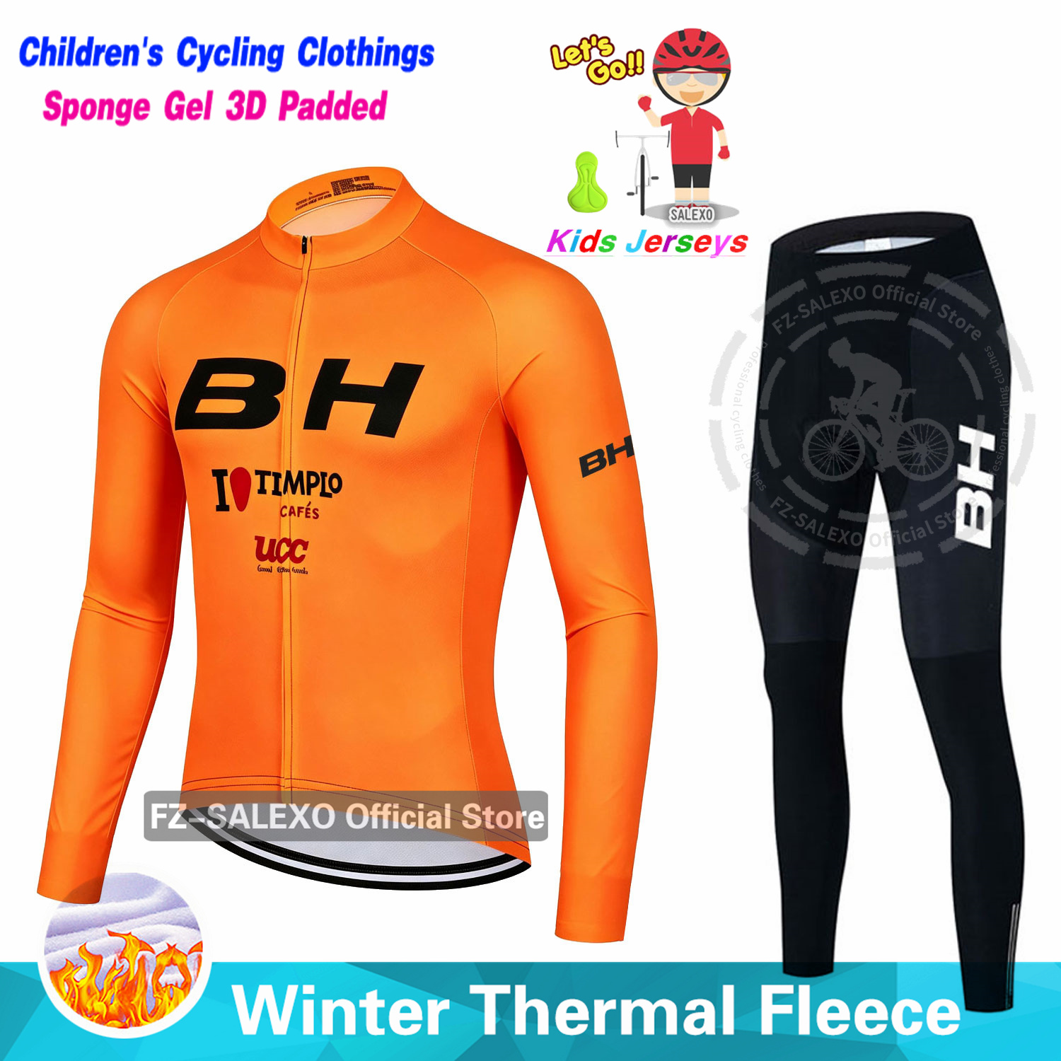 Winter Clothing Kids Sale - Conjuntos de Camisetas de Ciclismo para