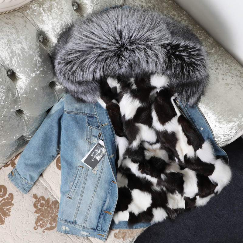 Winter Clothing For Dogs - Maomaokong gola de pele natural real