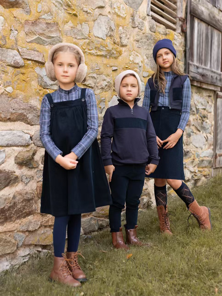 Winter Clothing For Boys - AP 2025 AW coleção de veludo