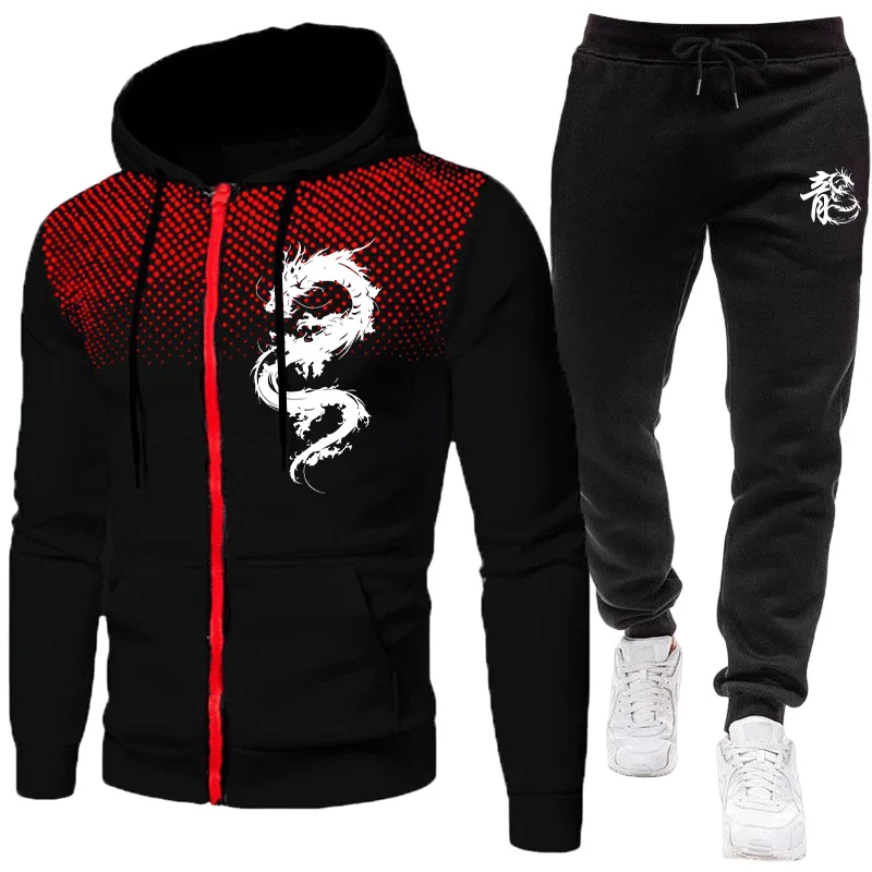 Winter Clothing - Conjunto Masculino de Moletom e Calça