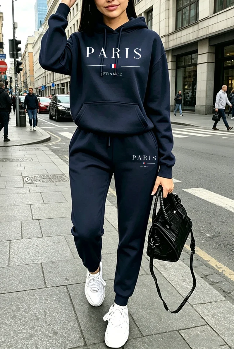 Winter Clothing Women Sale - Roupas Esportivas Urbanas Femininas: Conjunto de