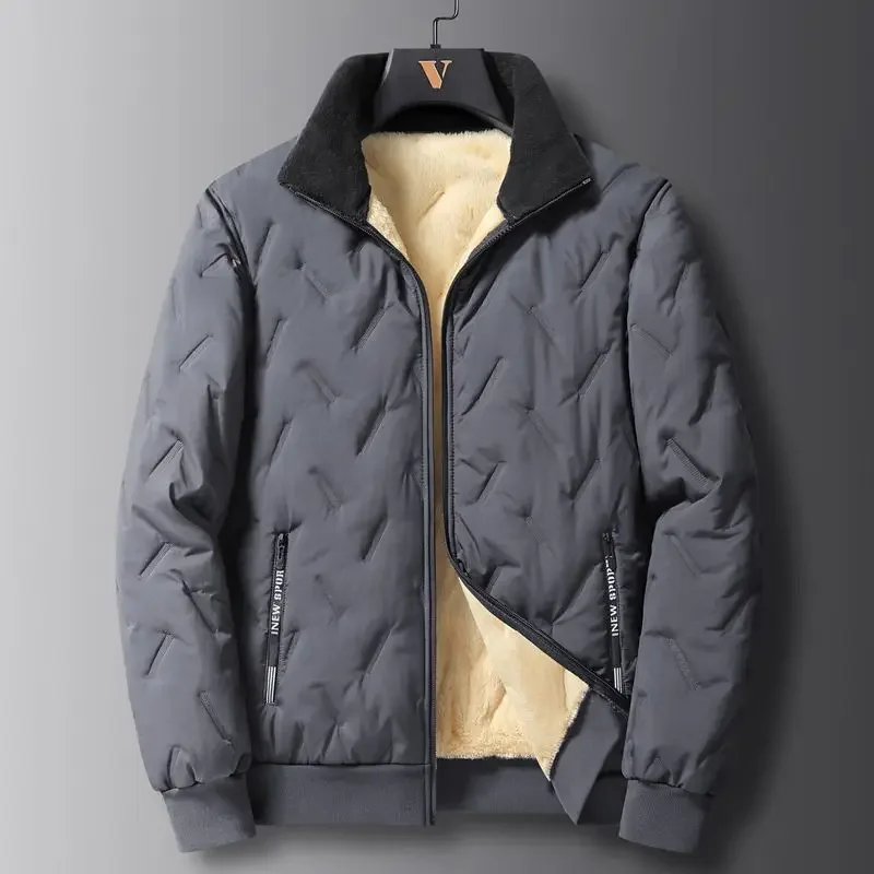Winter Clothing Offer - Jaqueta acolchoada masculina, Parka casual, estilo