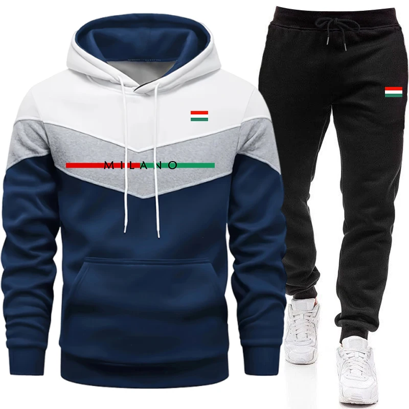 Winter Clothing - Conjunto de Treino Masculino de Qualidade: