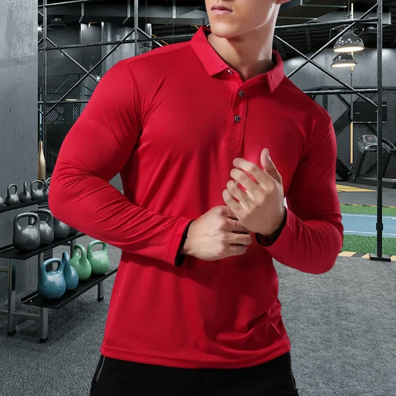 Homens correndo camisas esport - Winter Clothing Items avaliação e preço