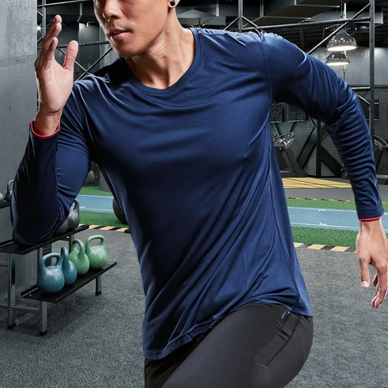 Homens correndo camisas esport - Winter Clothing Items avaliação e preço