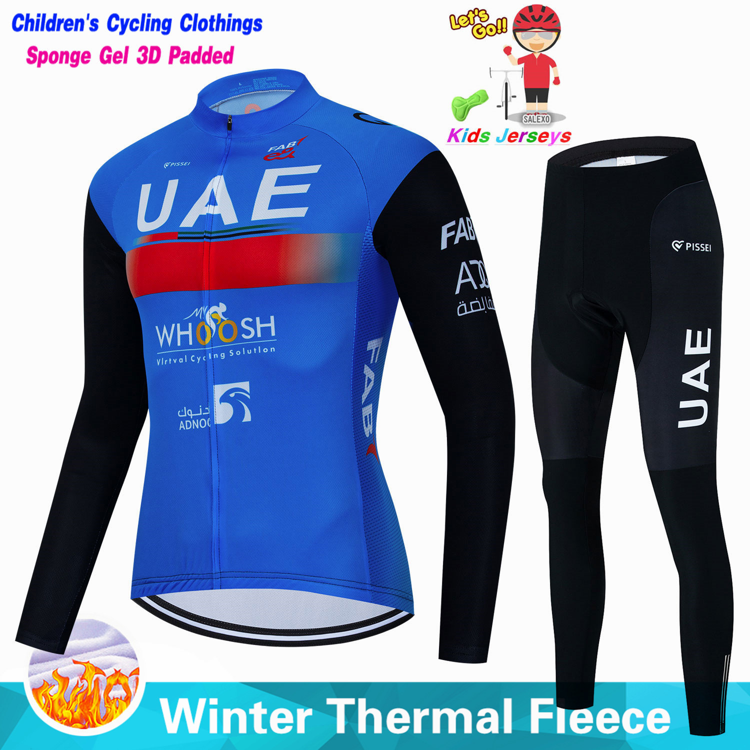 Uae crianças inverno velo conj - Winter Clothing Kids Sale avaliação e preço