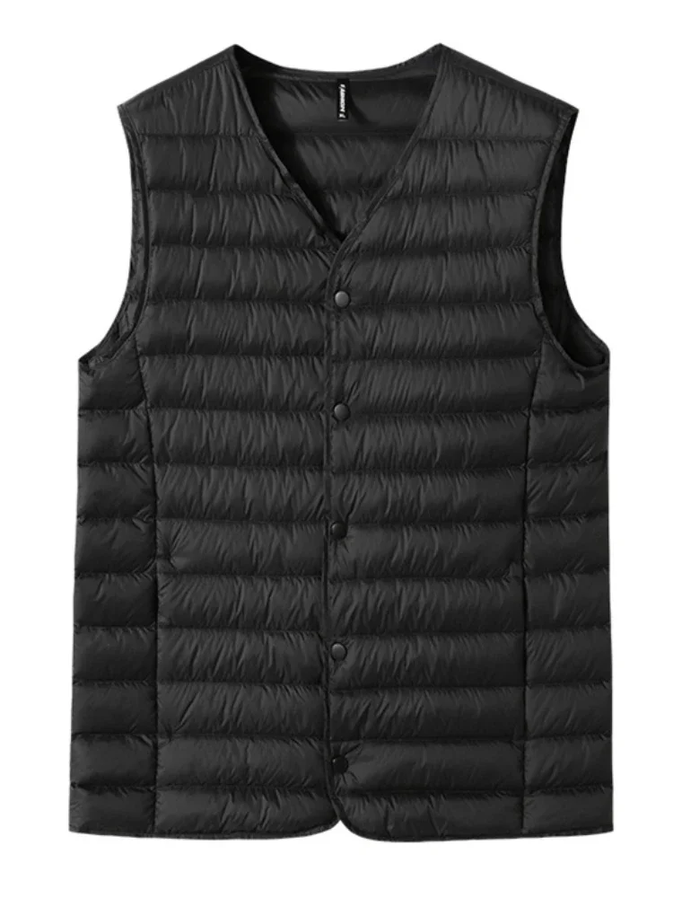 2023 novo inverno com decote e - Padded Vest Gilet avaliação e preço