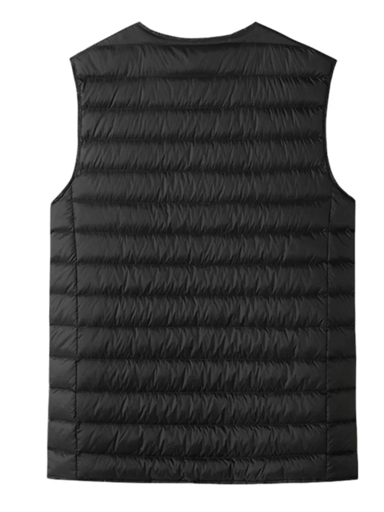 2023 novo inverno com decote e - Padded Vest Gilet avaliação e preço