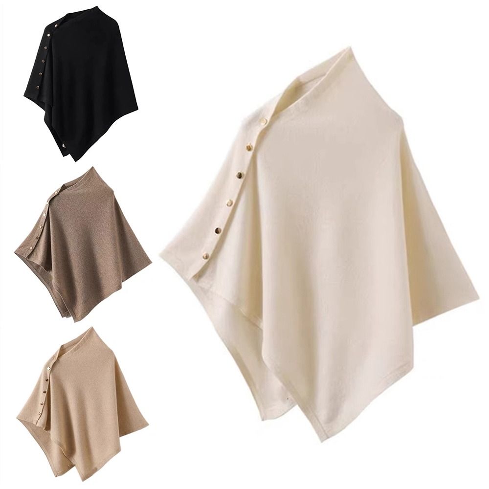 Novo Xale Pashmina com Botões, - Winter Clothing Women Sale avaliação e preço
