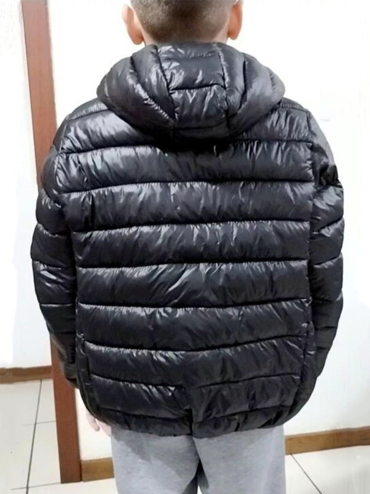 Casacos leves com capuz para c - Winter Clothing For Boys avaliação e preço