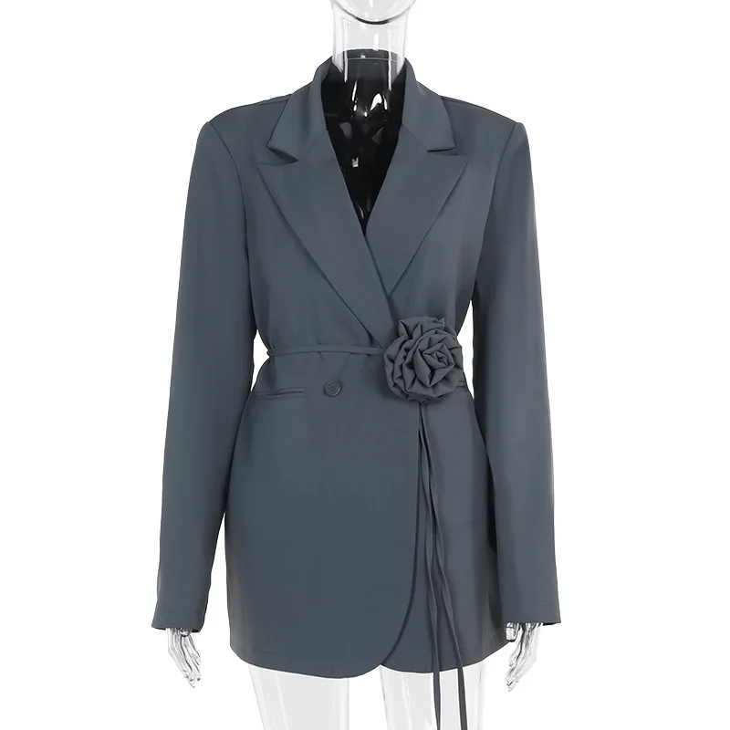 Blazer de manga comprida femin - Winter Clothing Dress Up avaliação e preço