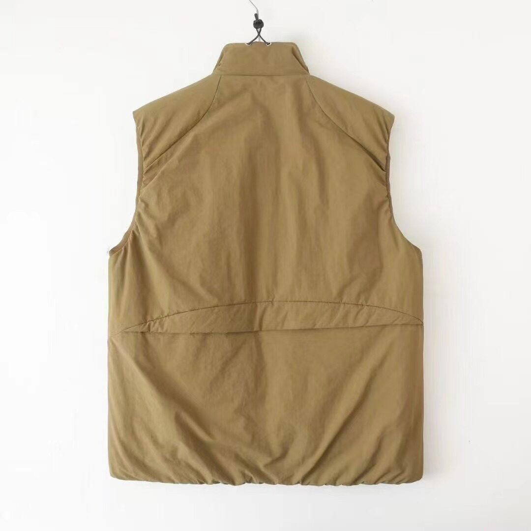 Colete Unissex Americano Retrô - Padded Vest Gilet avaliação e preço