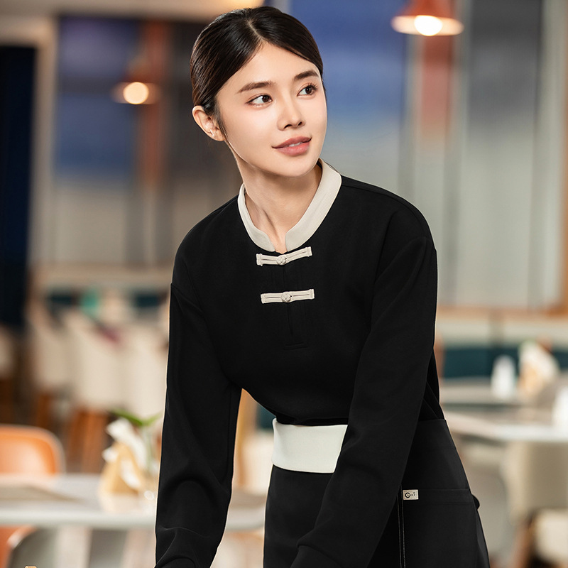 Camisola de garçom estilo chin - Winter Clothing Companies avaliação e preço