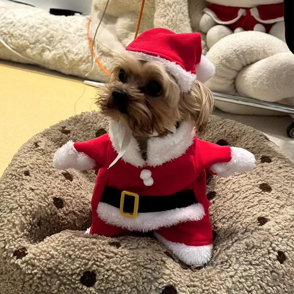 Roupas de natal para cães gato - Winter Clothing Dress Up avaliação e preço