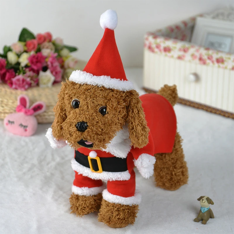 Roupas de natal para cães gato - Winter Clothing Dress Up avaliação e preço