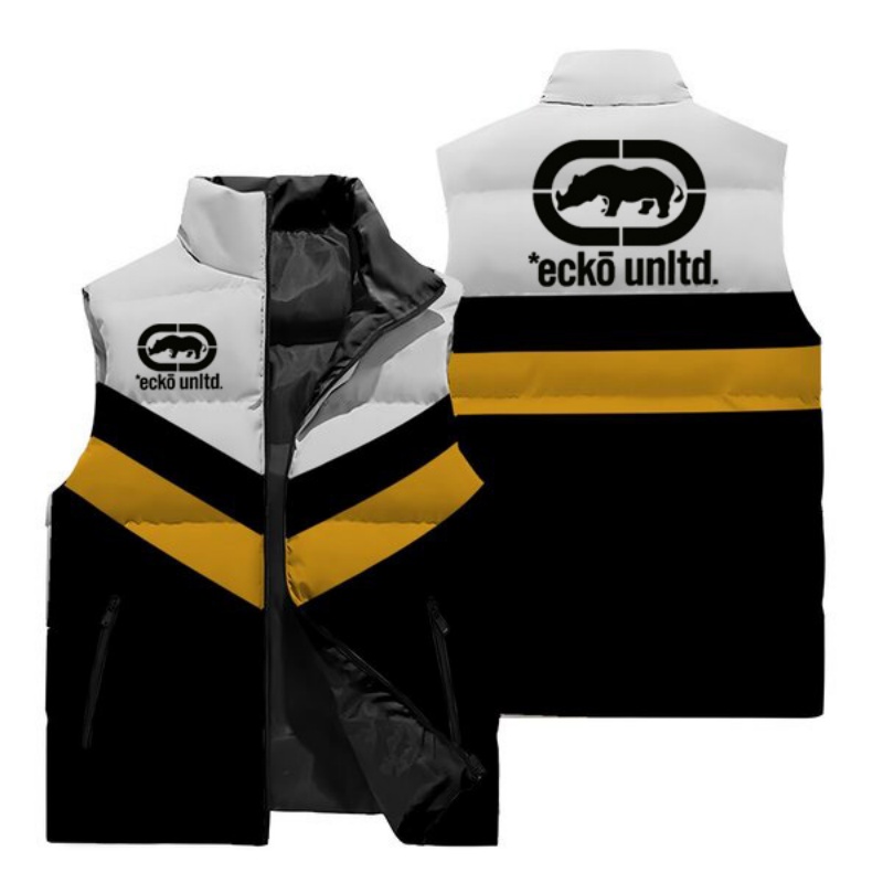 Novo Colete Masculino com Esta - Padded Vest Gilet avaliação e preço