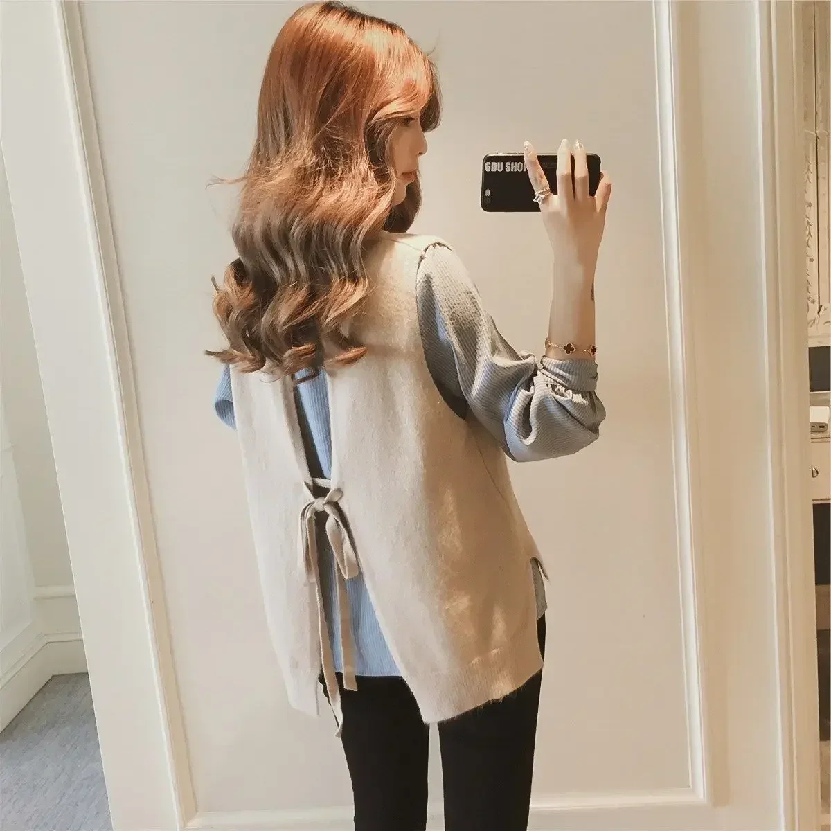 Colete de malha estilo coreano - Winter Clothing Offer avaliação e preço