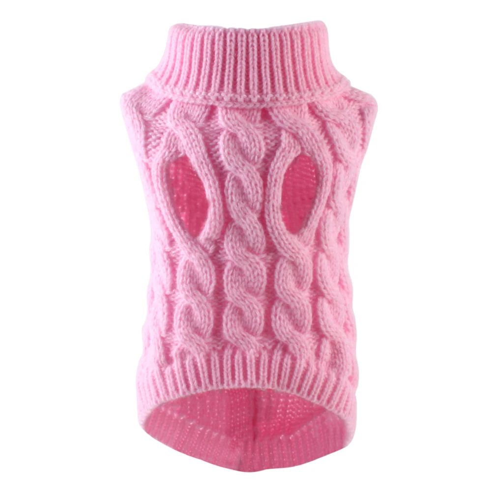 Colete Térmico de Tricô Gola A - Winter Clothing For Dogs avaliação e preço