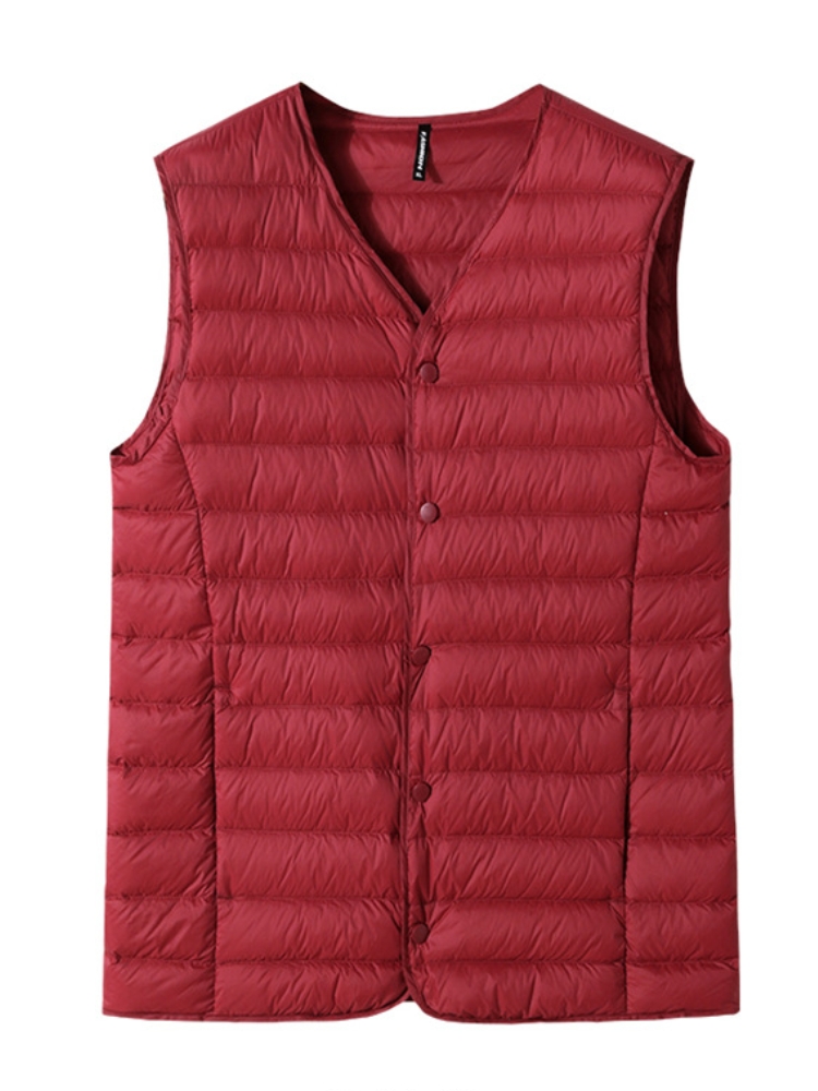 2023 novo inverno com decote e - Padded Vest Gilet avaliação e preço