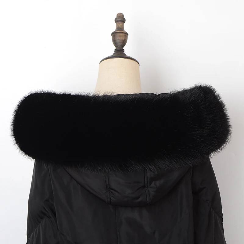Colarinho de pele sintética pa - Winter Clothing Women Sale avaliação e preço