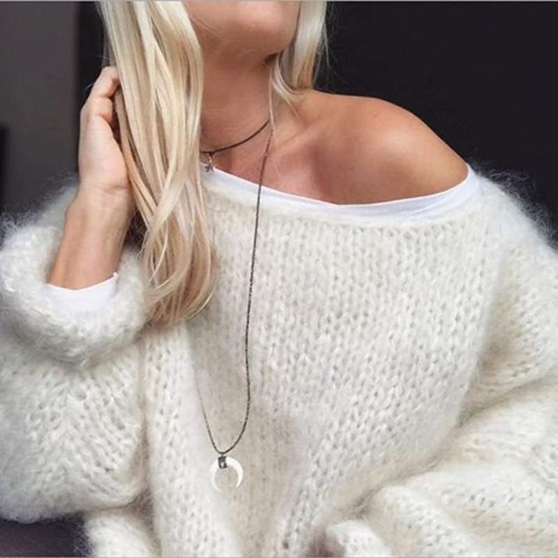 2024 mohair camisola feminina  - Winter Clothing Amazon avaliação e preço
