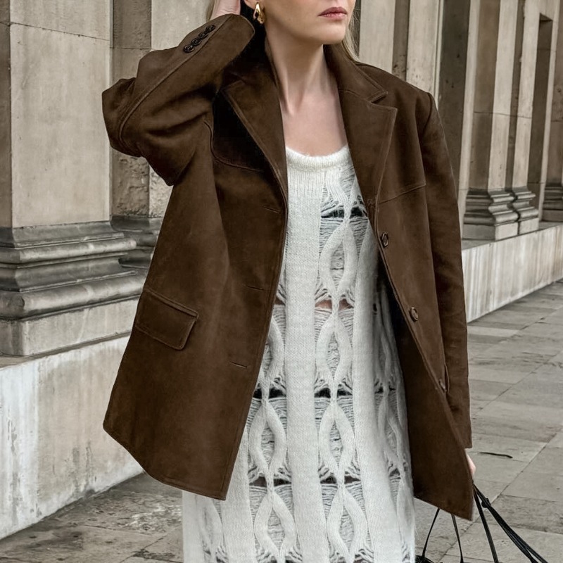 Jaqueta de camurça estilo ocid - Winter Clothing Amazon avaliação e preço