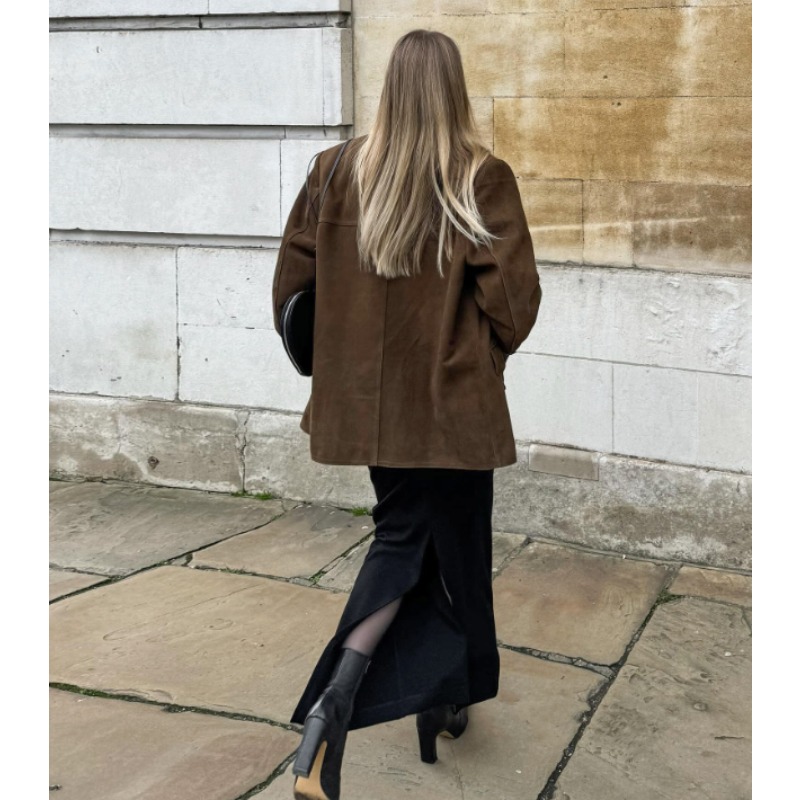 Jaqueta de camurça estilo ocid - Winter Clothing Amazon avaliação e preço