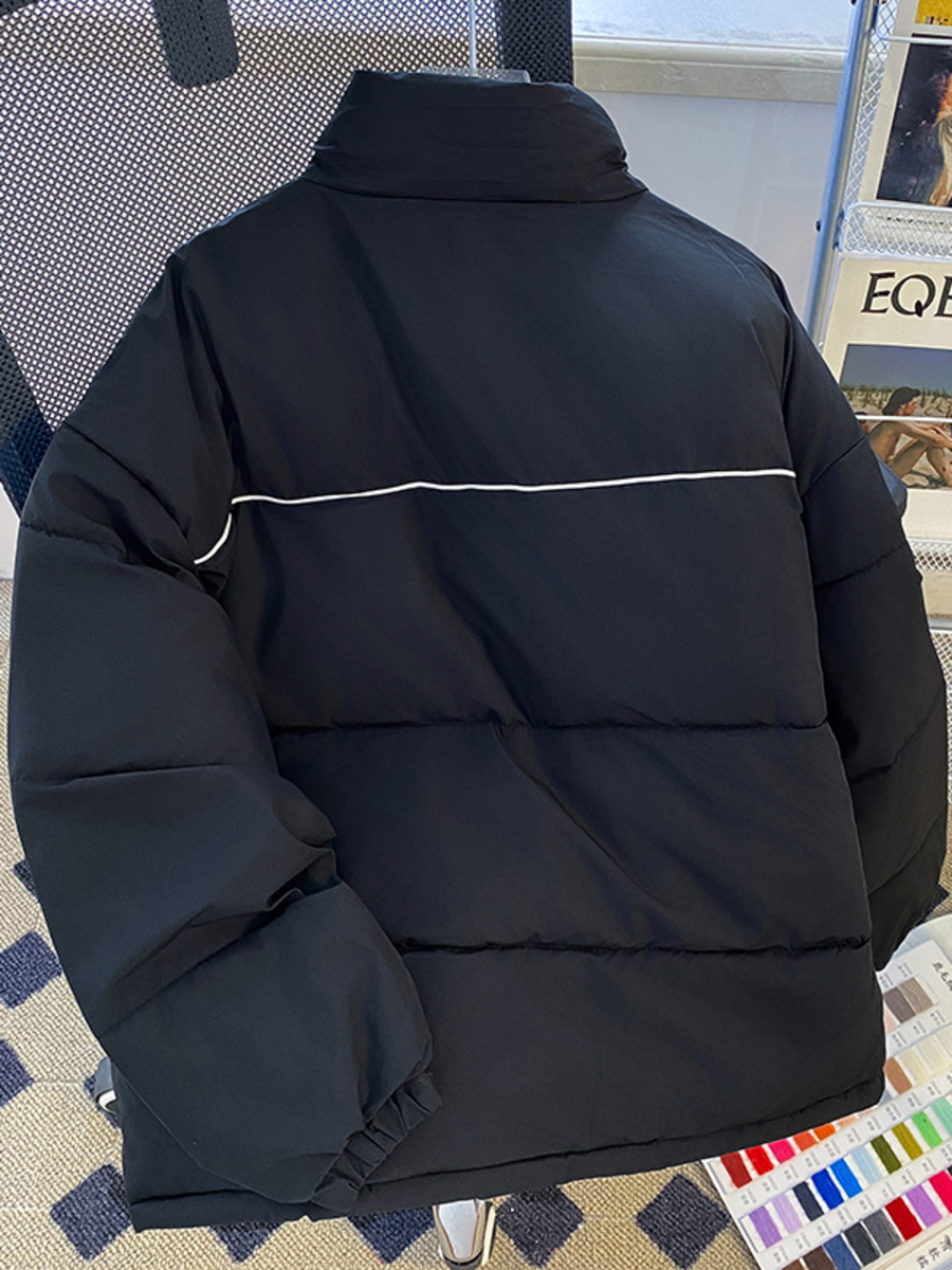 Retro gola alta algodão acolch - Winter Clothing Hong Kong avaliação e preço