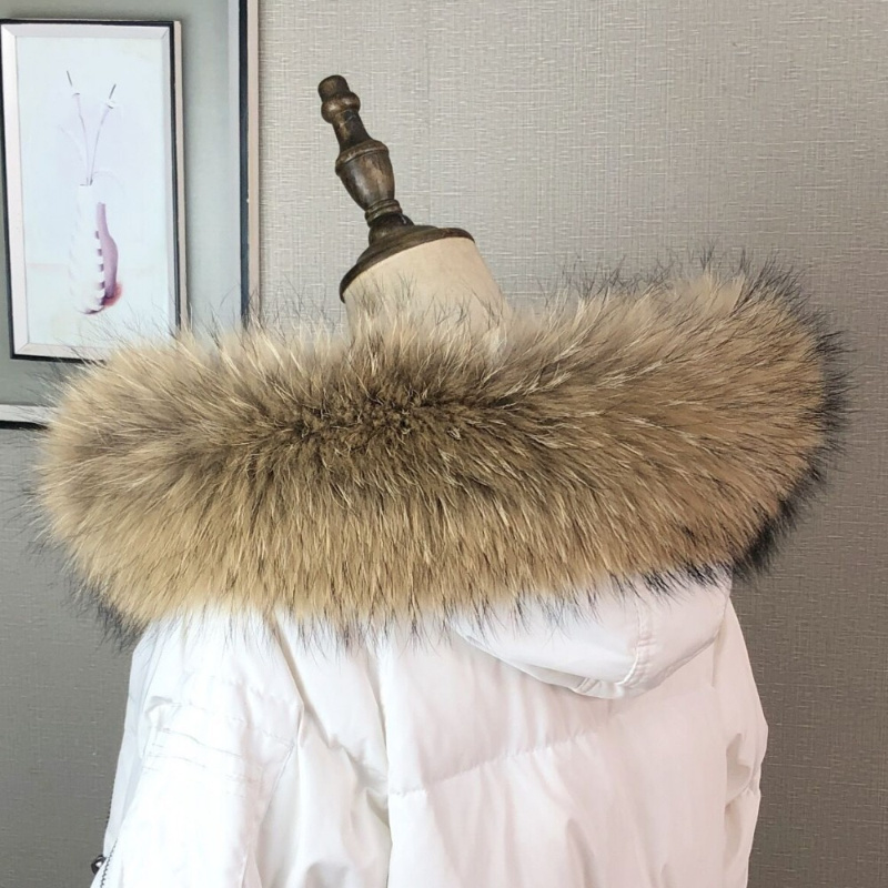 Gola de pele real para casaco  - Winter Clothing Women Sale avaliação e preço