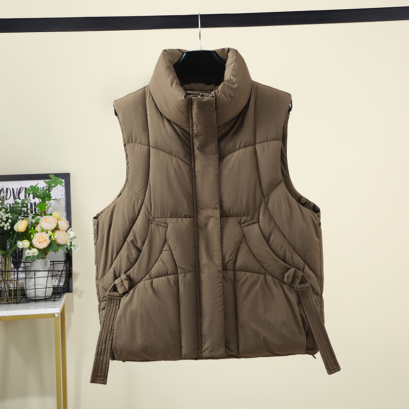 Colete Feminino Acolchoado com - Padded Vest Gilet avaliação e preço