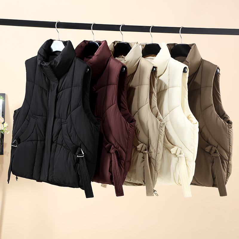 Colete Feminino Acolchoado com - Padded Vest Gilet avaliação e preço