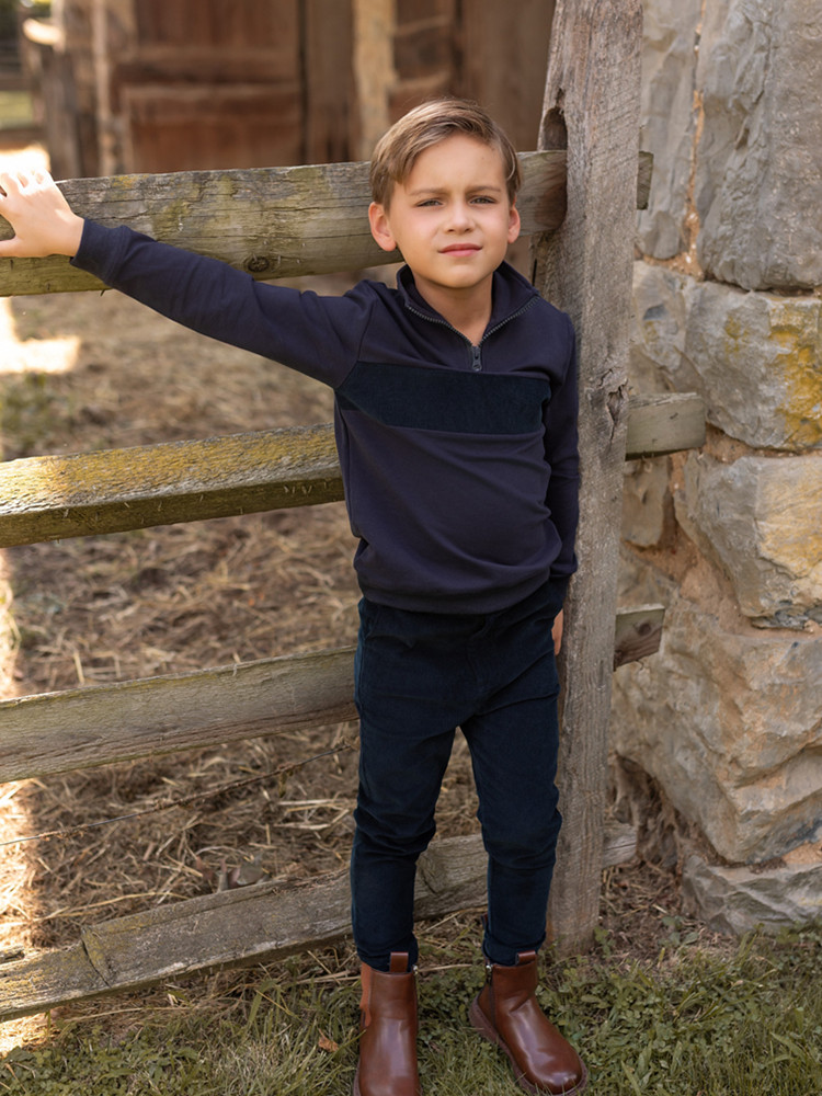 AP 2025 AW coleção de veludo a - Winter Clothing For Boys avaliação e preço