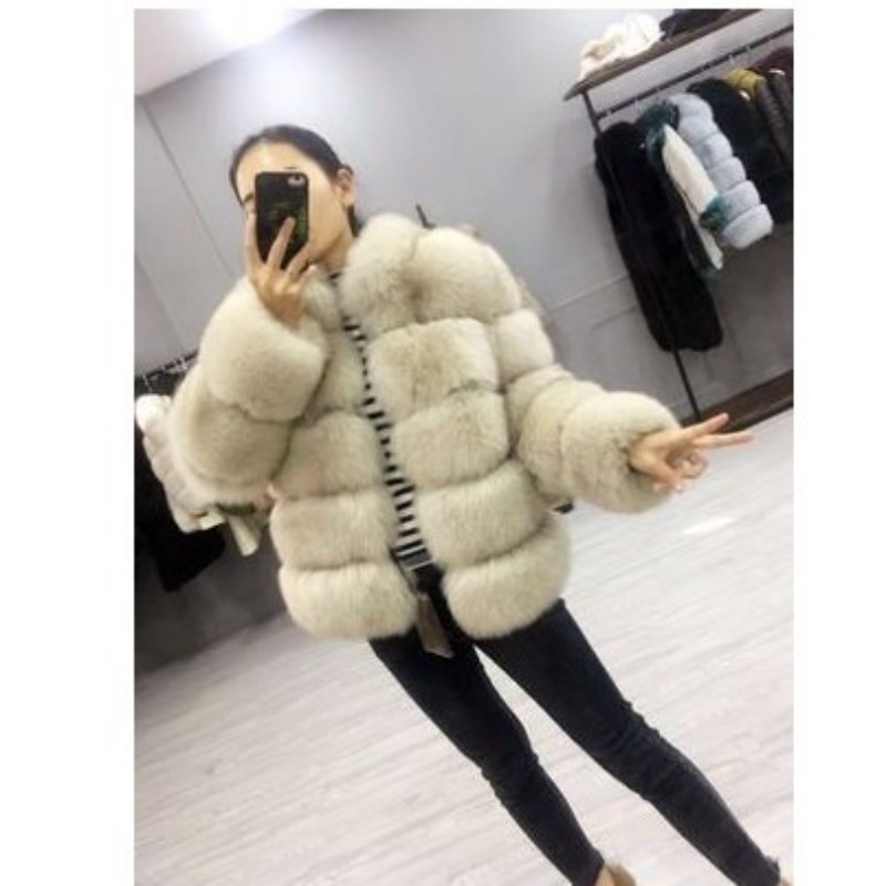 Jaqueta Feminina de Pele Sinté - Winter Clothing Manufacturers avaliação e preço
