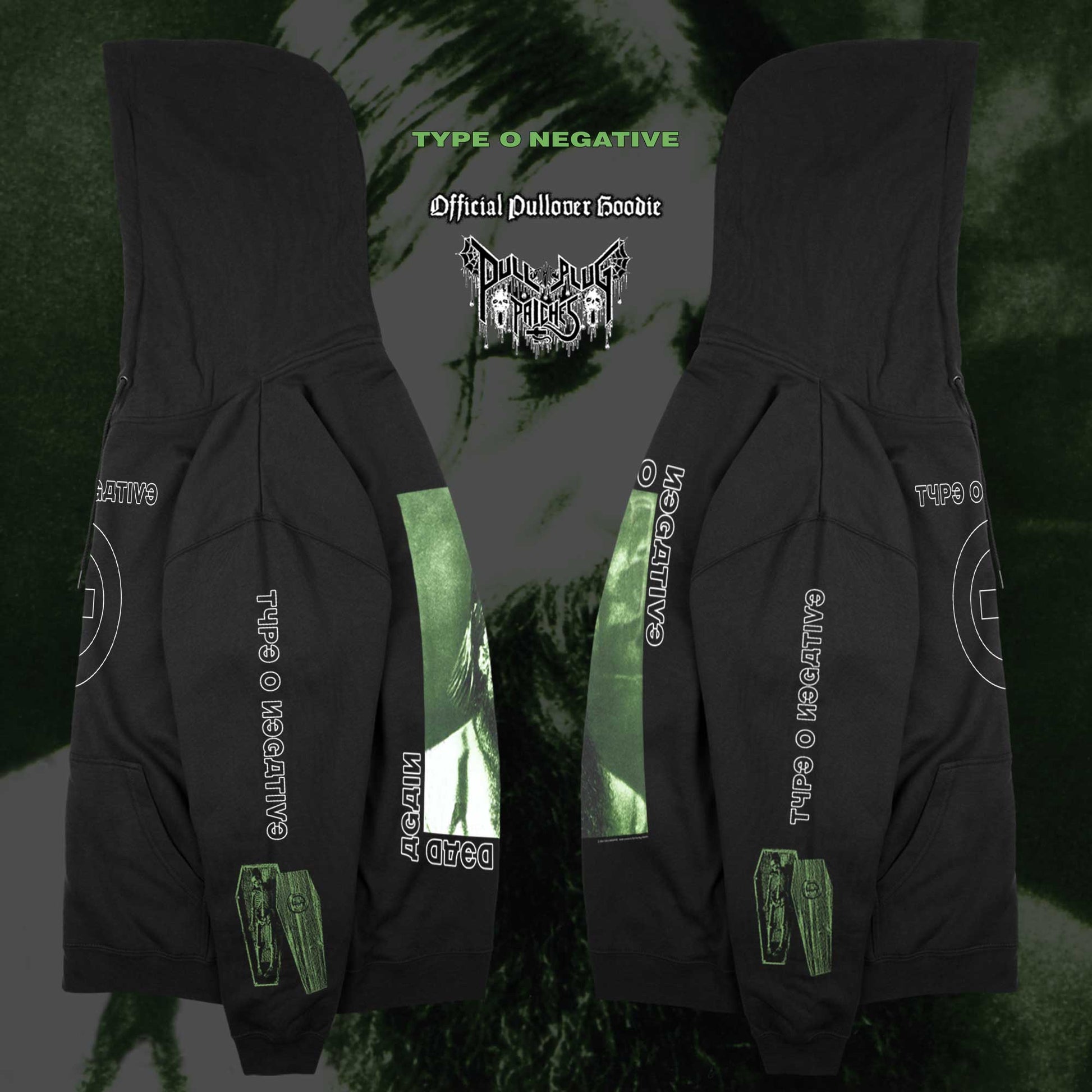 Moletom com Capuz Type O Negat - Winter Clothing Types avaliação e preço