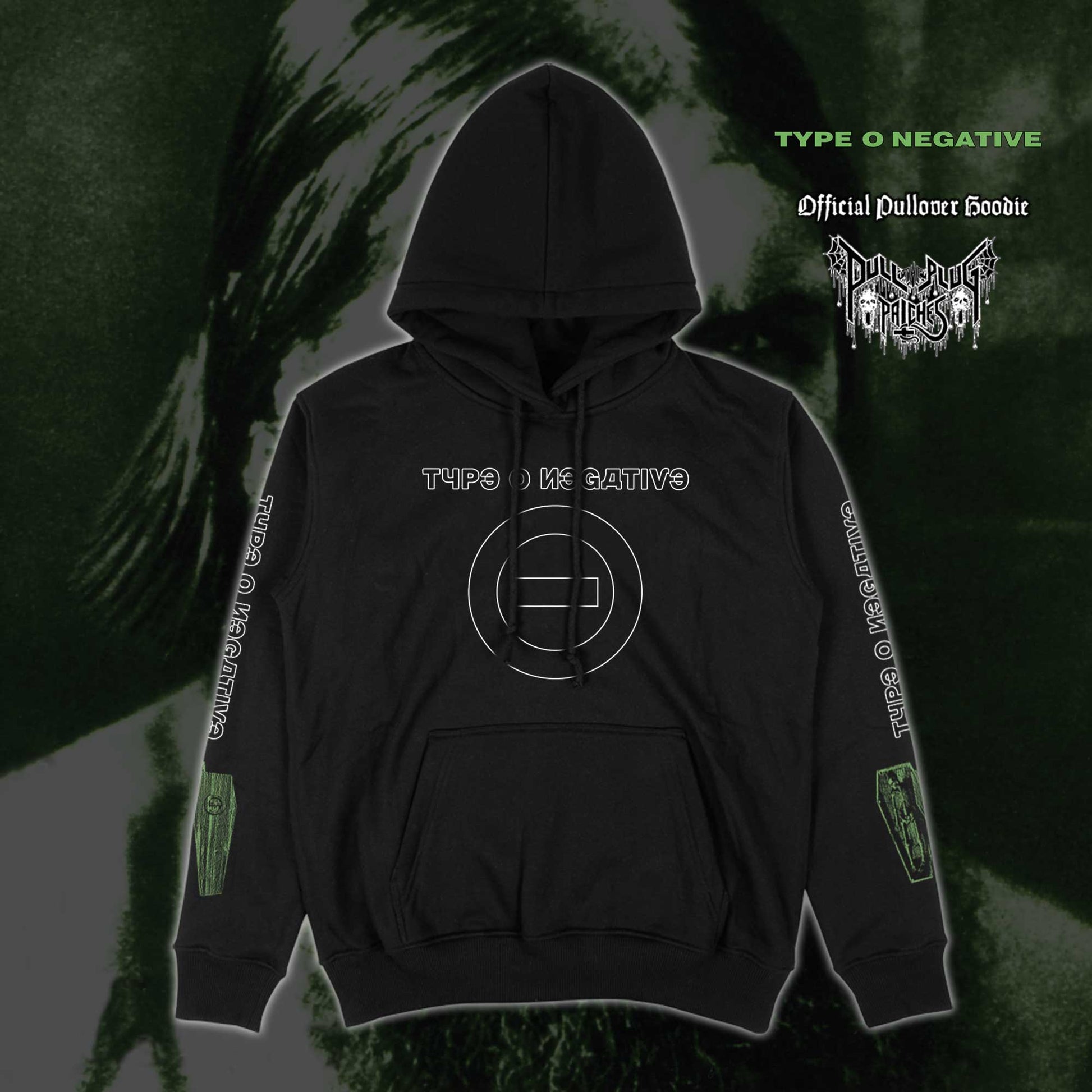 Moletom com Capuz Type O Negat - Winter Clothing Types avaliação e preço
