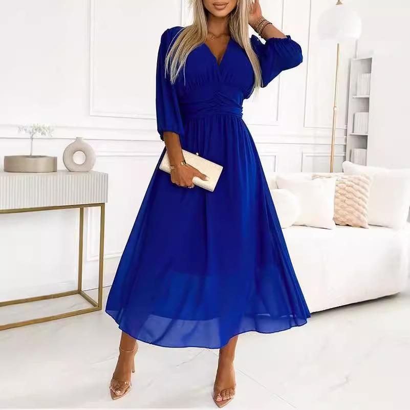 Vestido Feminino Estilo Europe - Winter Clothing Types avaliação e preço
