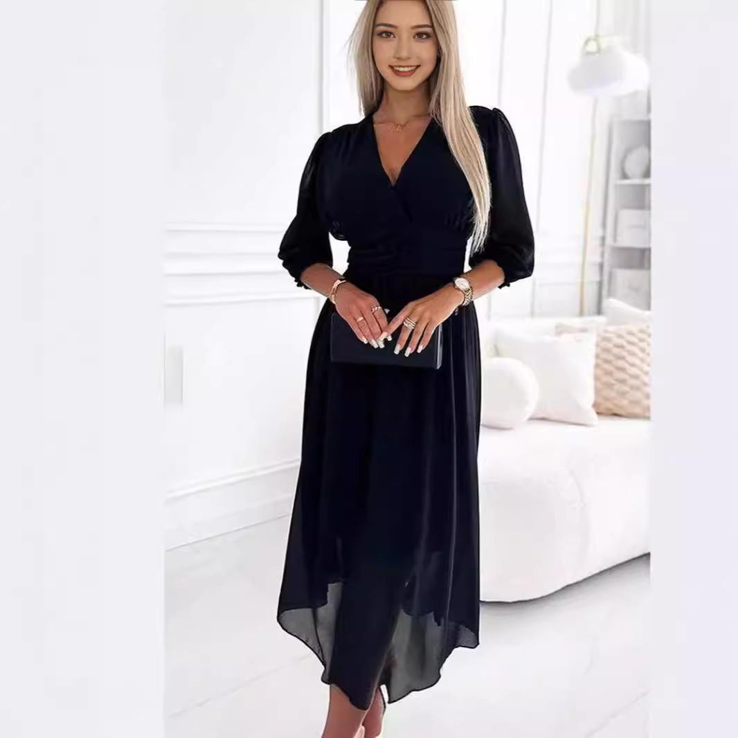 Vestido Feminino Estilo Europe - Winter Clothing Types avaliação e preço