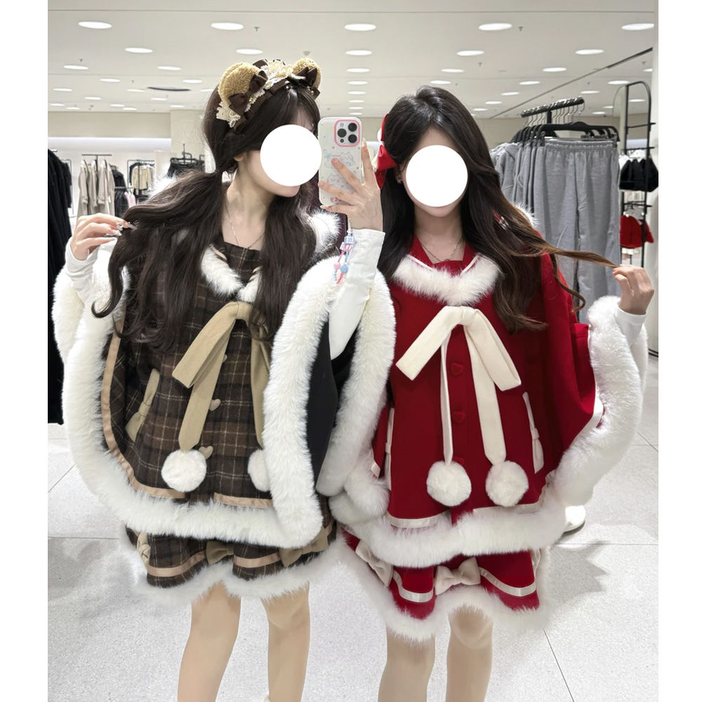 Doce japonês bonito saia defin - Winter Clothing Types avaliação e preço
