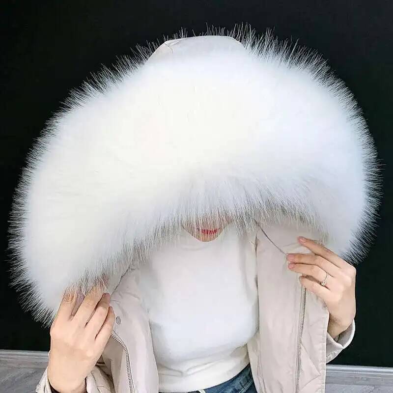 Gola de pele sintética destacá - Winter Clothing Women Sale avaliação e preço