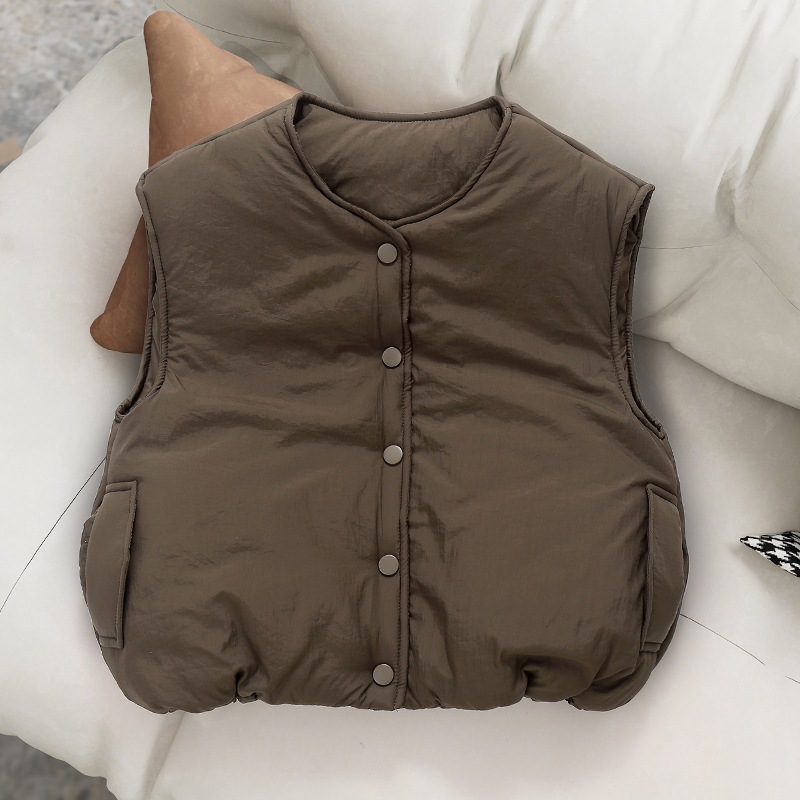 Colete Acolchoado de Gola Redo - Padded Vest Gilet avaliação e preço