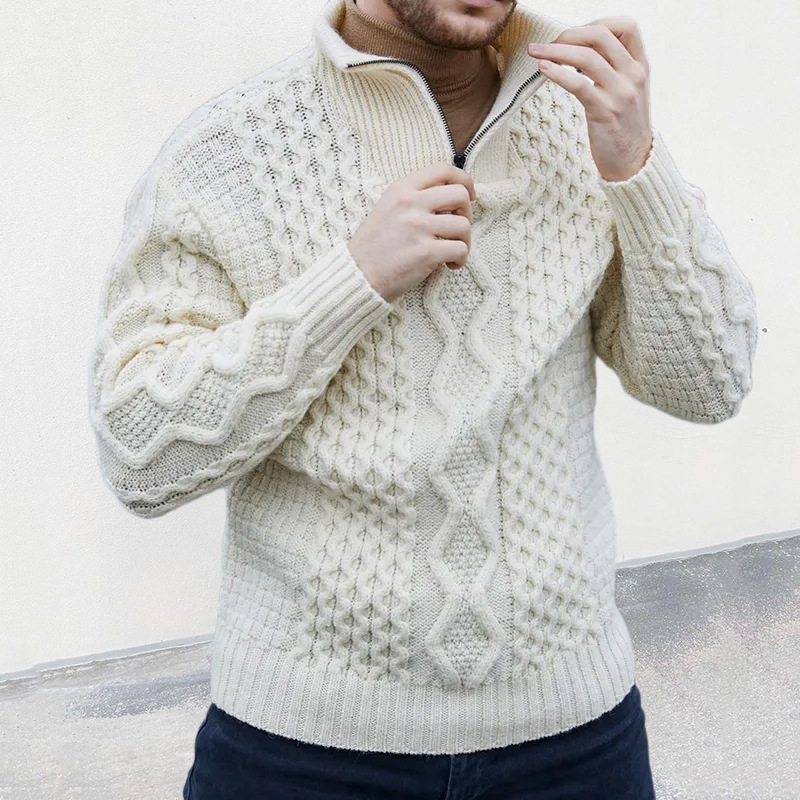 Suéter de Tricô de Outono Inve - Winter Clothing Types avaliação e preço