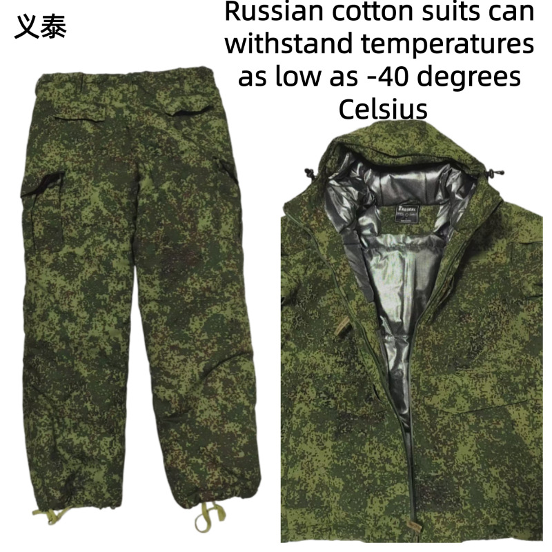 Jaqueta de algodão tática russ - Winter Clothing Items avaliação e preço
