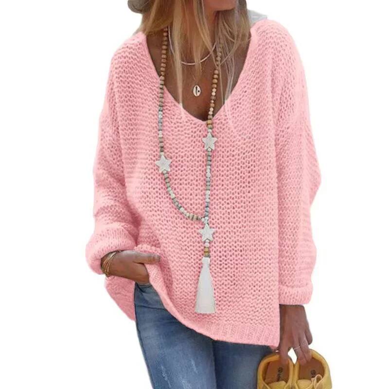 Novo Suéter Feminino de Tricô  - Winter Clothing Amazon avaliação e preço
