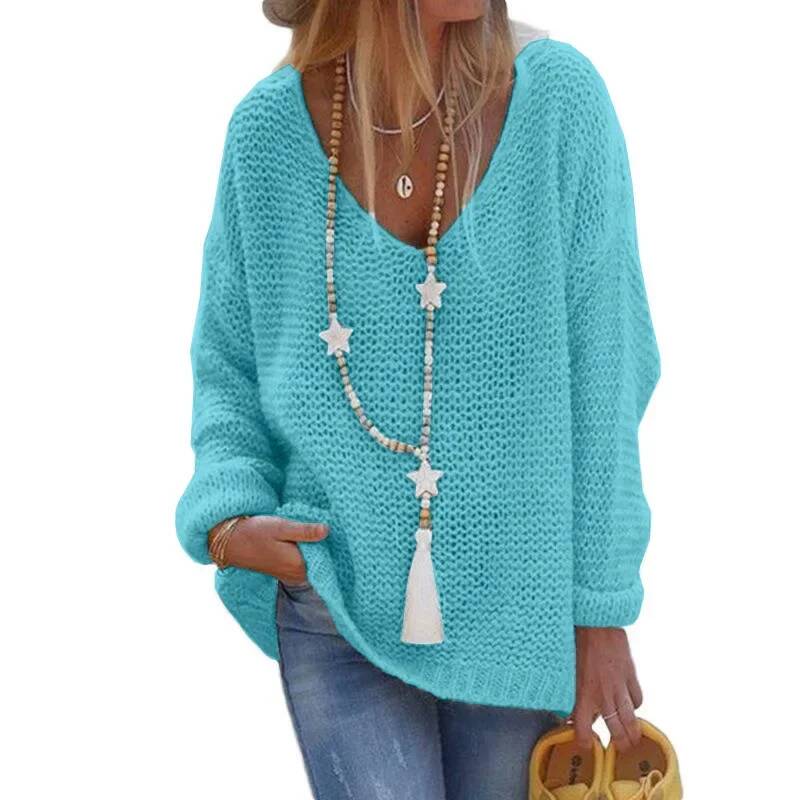 Novo Suéter Feminino de Tricô  - Winter Clothing Amazon avaliação e preço