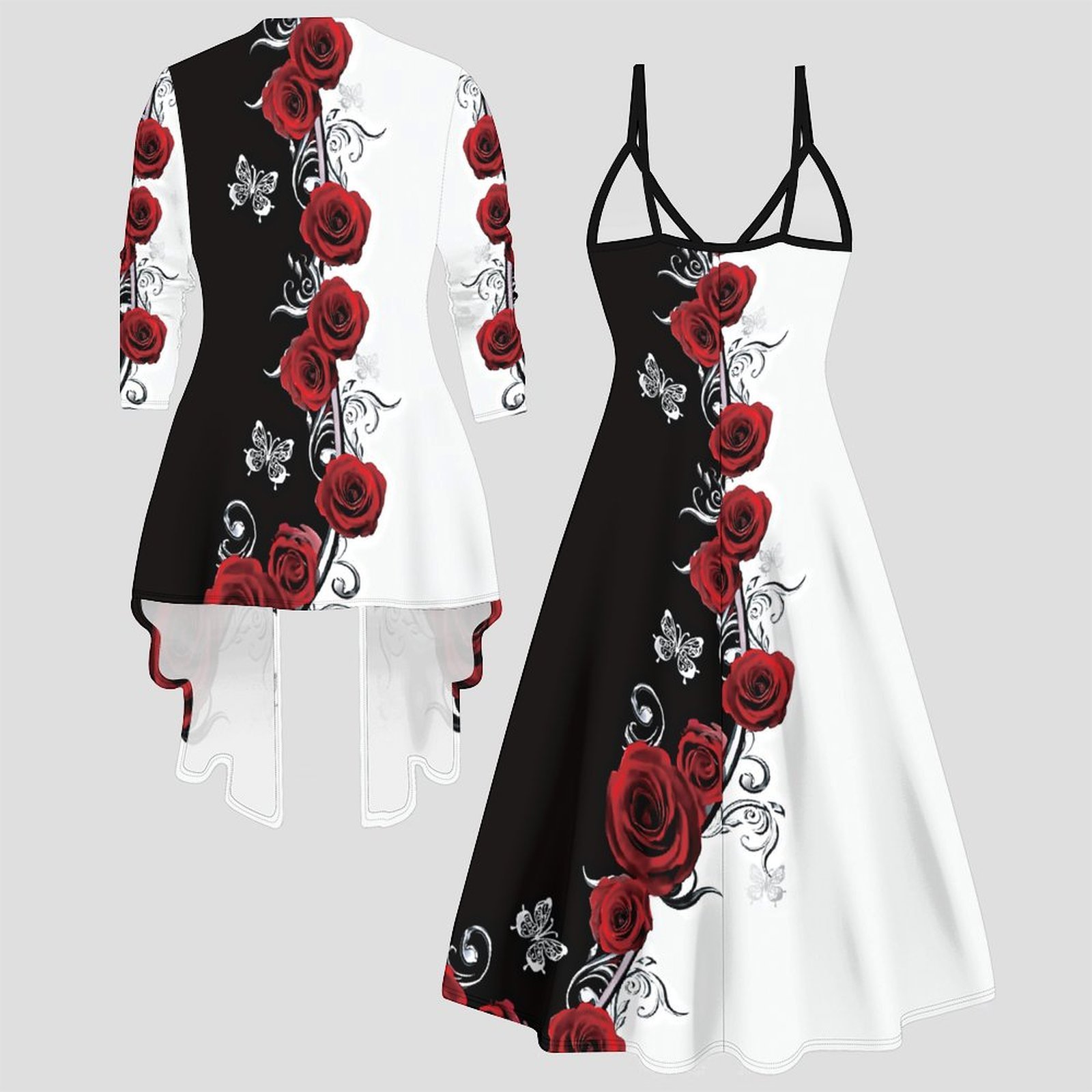 Conjunto de Duas Peças Feminin - Winter Clothing Women Sale avaliação e preço