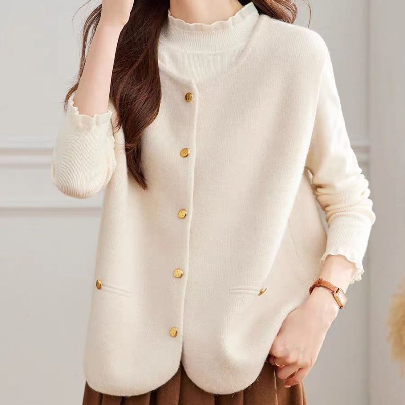 Colete de malha feminino sólid - Winter Clothing Offer avaliação e preço
